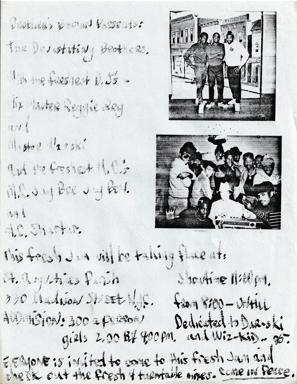 3b. 1985-02-15 Deva Bros. 2o 2