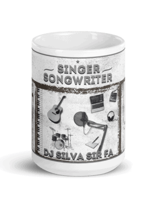 Singer Songwriter (DJ Silva Sir-Fa) - Glossy Mug